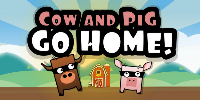    Cow and Pig Go Home! Free!- screenshot  
