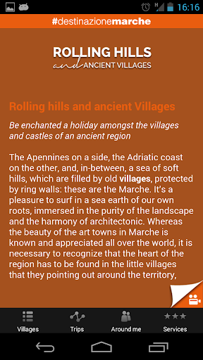 Rolling hills Ancient villages