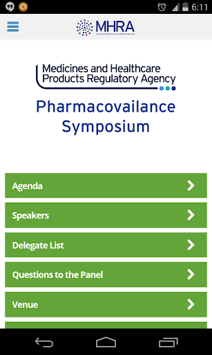 MHRA PV Symposium Event 2014