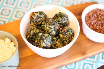 Gluten Free Spinach Quinoa Balls