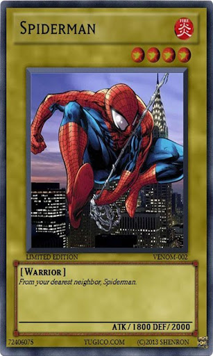 Card : Spider Man