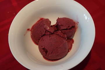 Blackberry Coconut Sorbet