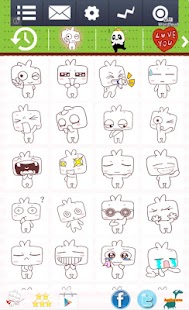 download Cute Emoticons & Sticker LINE free