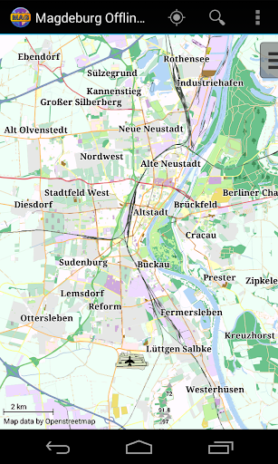 Magdeburg Offline City Map