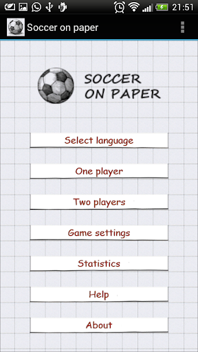 Soccer On Paper