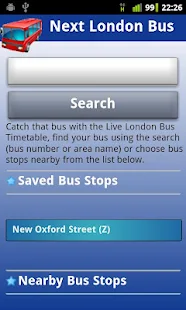 Next London Bus Live