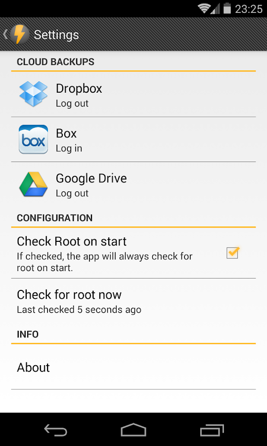 Flashify (for root users) - screenshot