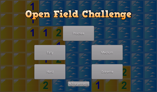 Minesweeper Open Field