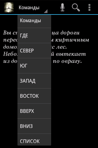 Пещера: текстовая квест игра Screen 2