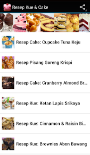 Lastest ANEKA RESEP KUE & CAKE LEZAT APK