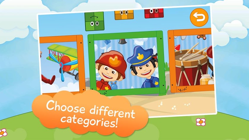 Kids Memory Game Planes - Free Screen 2