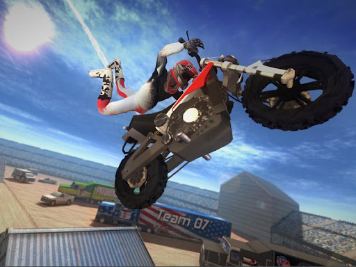 【免費賽車遊戲App】Daredevil Stunt Rider 3D-APP點子