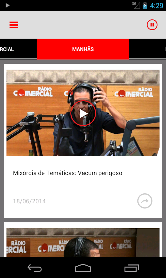 Radio Comercial Android Apps on Google Play