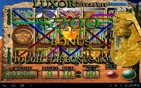 LUXOR Treasure Slot Machine Screenshots 3