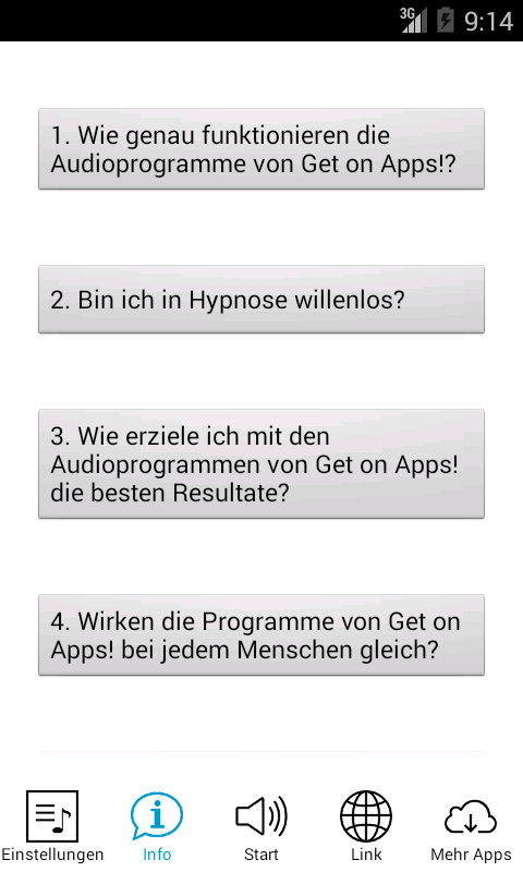 Stay Slim! Hypnose Screen 2