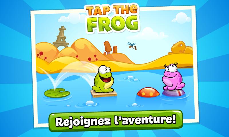 Android application Tap the Frog screenshort