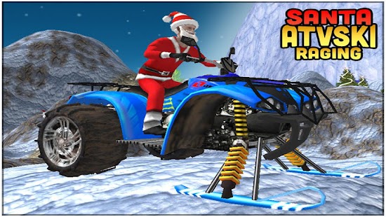  Santa ATV Ski Raging  