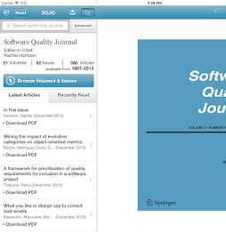 Software Quality Journal poster 2
