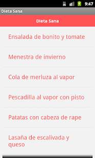 Free Download Dieta sana APK