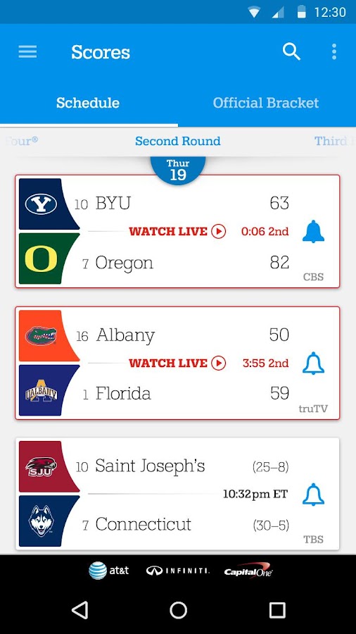 NCAA March Madness Live Android Apps on Google Play