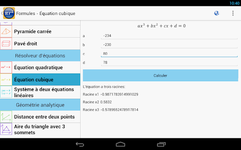 Formules - screenshot thumbnail