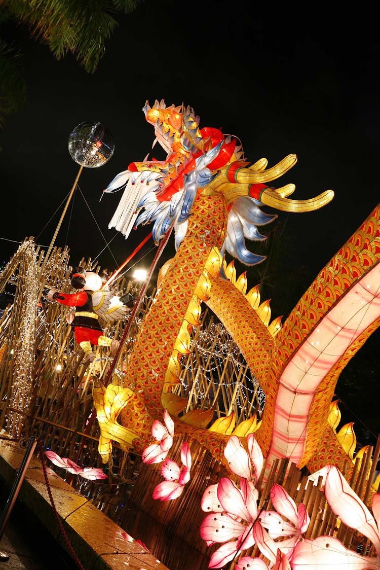 The Mid-Autumn Festival, also known as the Mooncake Festival, in Hong Kong.