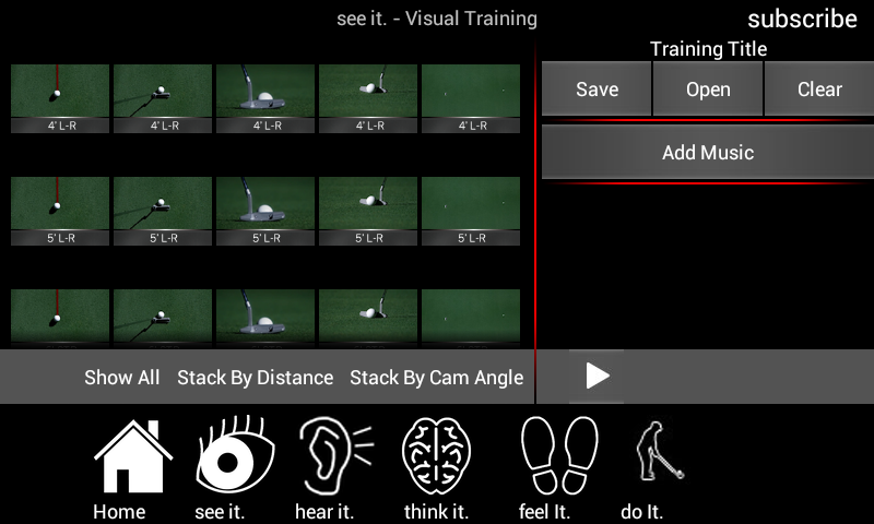 See It Golf Screen 2