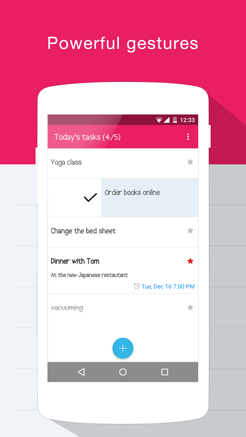 Listure : Task,To-Do,CheckList Screen 2