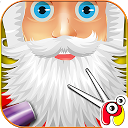 Crazy Beard Salon – kids games mobile app icon