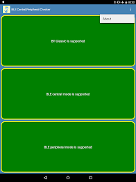 BLE Central,Peripheral Check poster 8