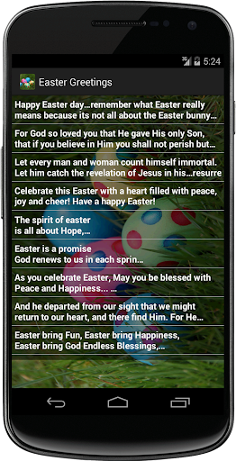 Easter Greetings SMS Messages