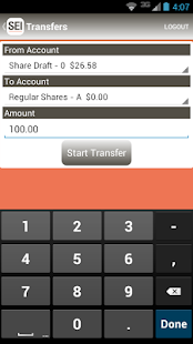 SEICU Mobile Banking Screenshots 3