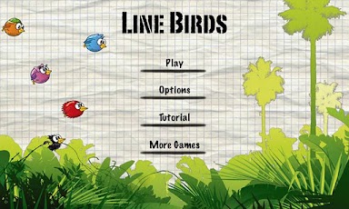 Line Birds Free