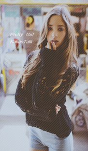 Download pretty girl 카카오톡 테마 APK for Android