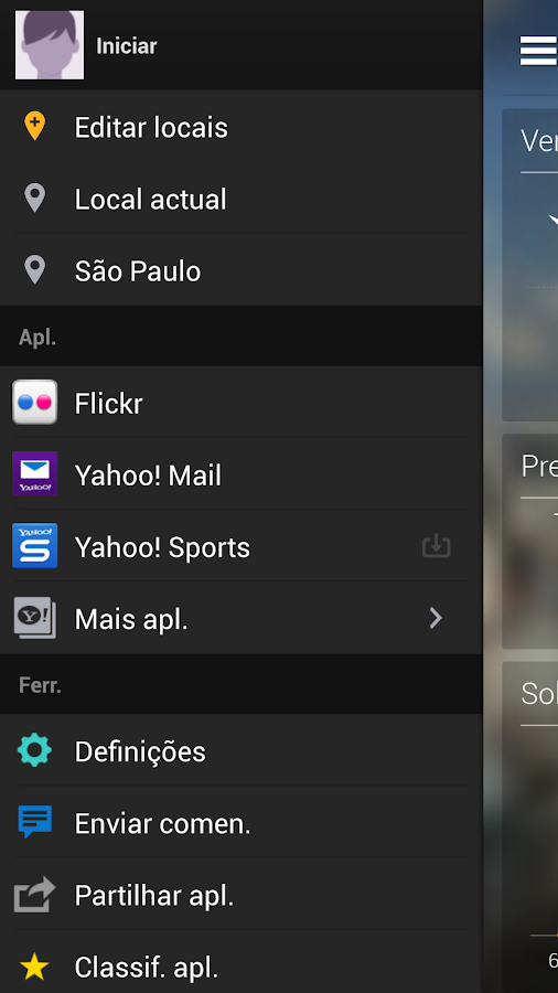 Yahoo! Tempo - screenshot