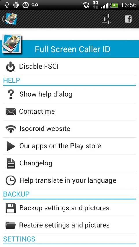 Full Screen Caller ID PRO - screenshot