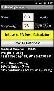 How to get rt-PA Dosing Calculator 1.3 mod apk for android