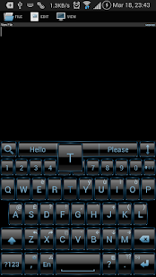 Theme for A.I.type Frame Blue - náhled