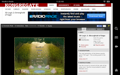 Screenshot 1 for FlashFox – Flash Browser 40.0.4