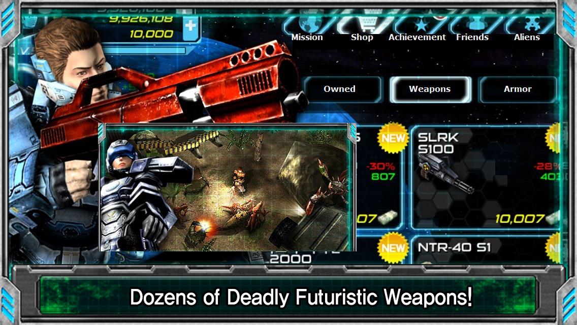 Alien Shooter EX - screenshot