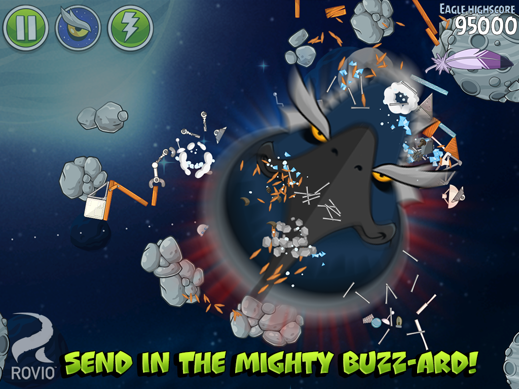 Angry Birds Space - screenshot