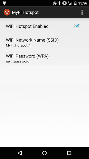 MyFi WiFi Hotspot - NO ROOT