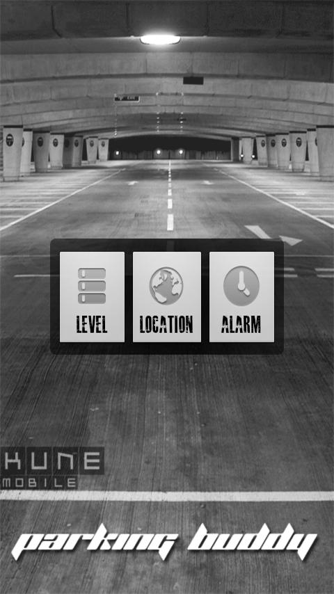 Android application Parking Buddy screenshort