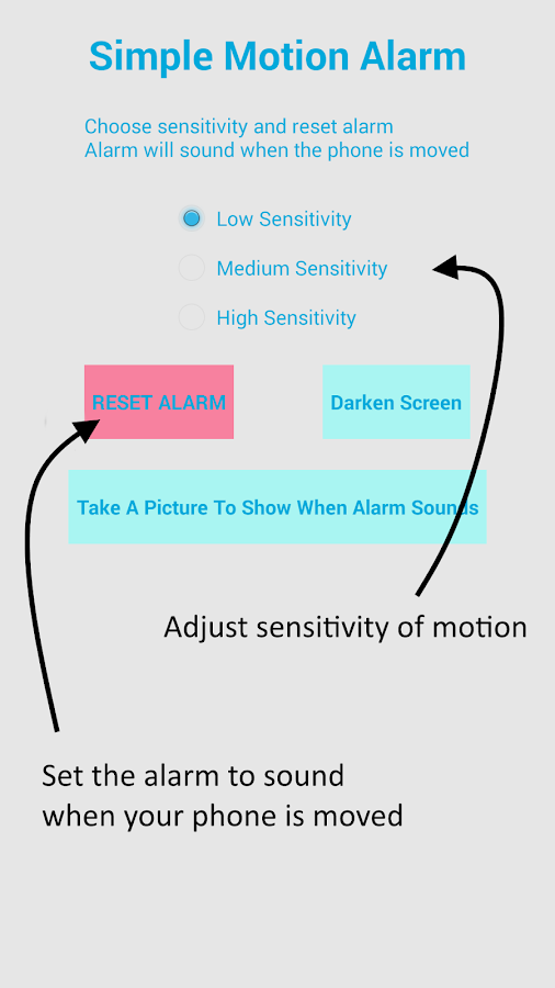 Simple Gerak Alarm - Apl Android di Google Play
