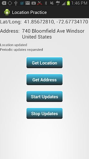 New Location API Practice