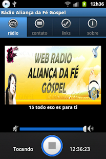 Rádio Aliança da Fé Gospel Screenshots 0