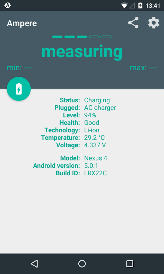 Ampere - screenshot