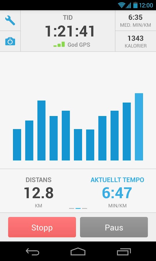 RunKeeper GPS Följ Spring Gå Androidappar på Google Play