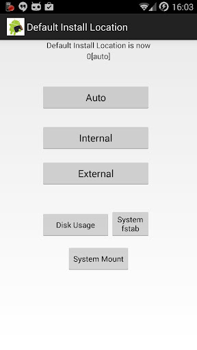 Default Install Location