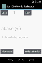 1000 SAT words flashcards APK Download for Android